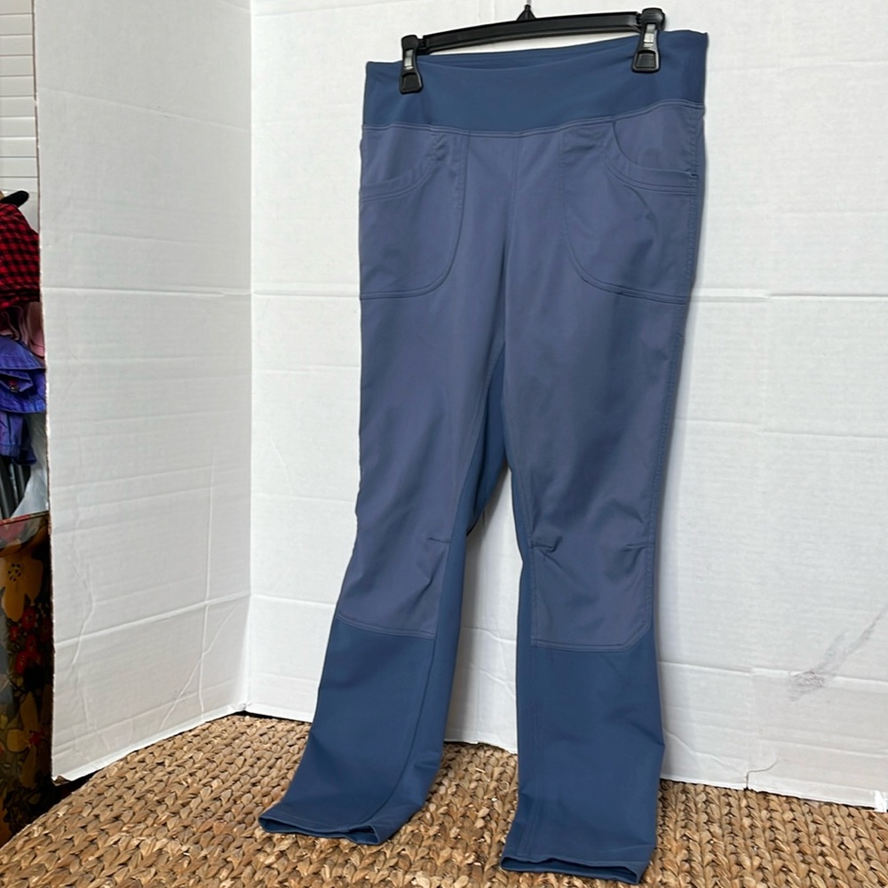 REI Blue Two-Tone Kids Outdoor Pants
